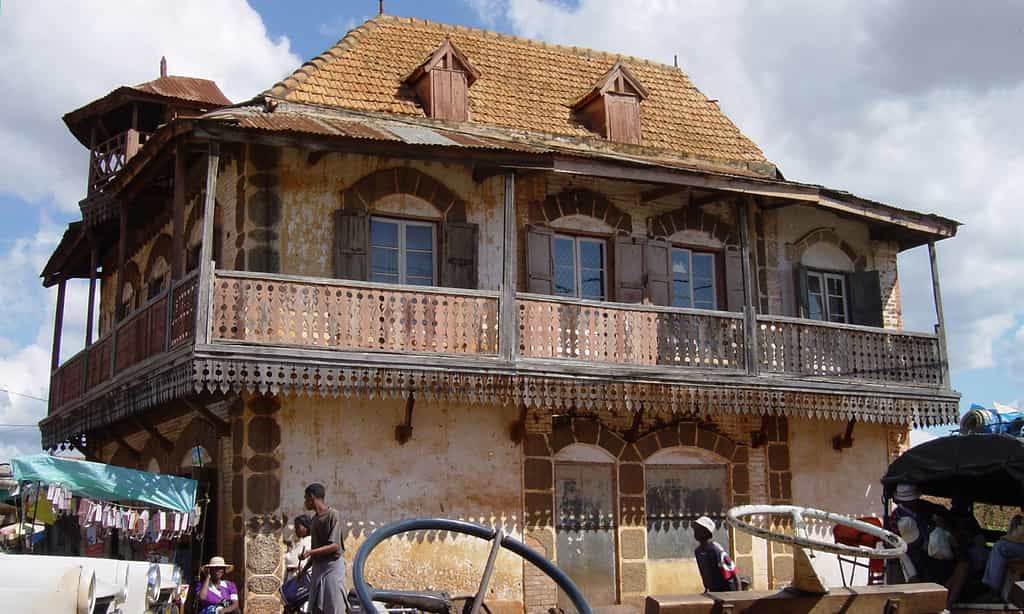 Maison traditionnelle malgache