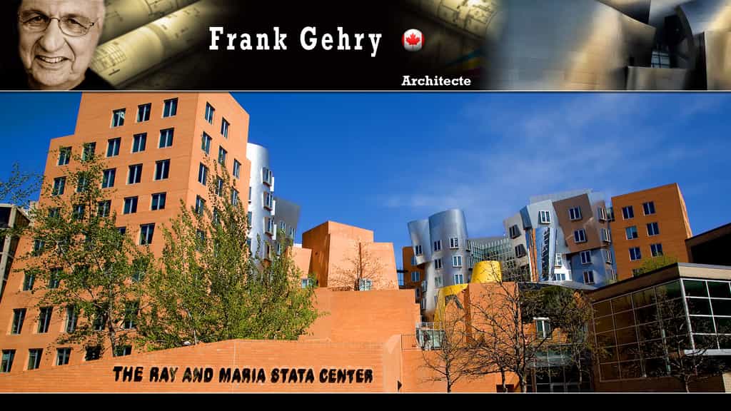 Le Stata Center du MIT au Massachusetts, par Frank Gehry