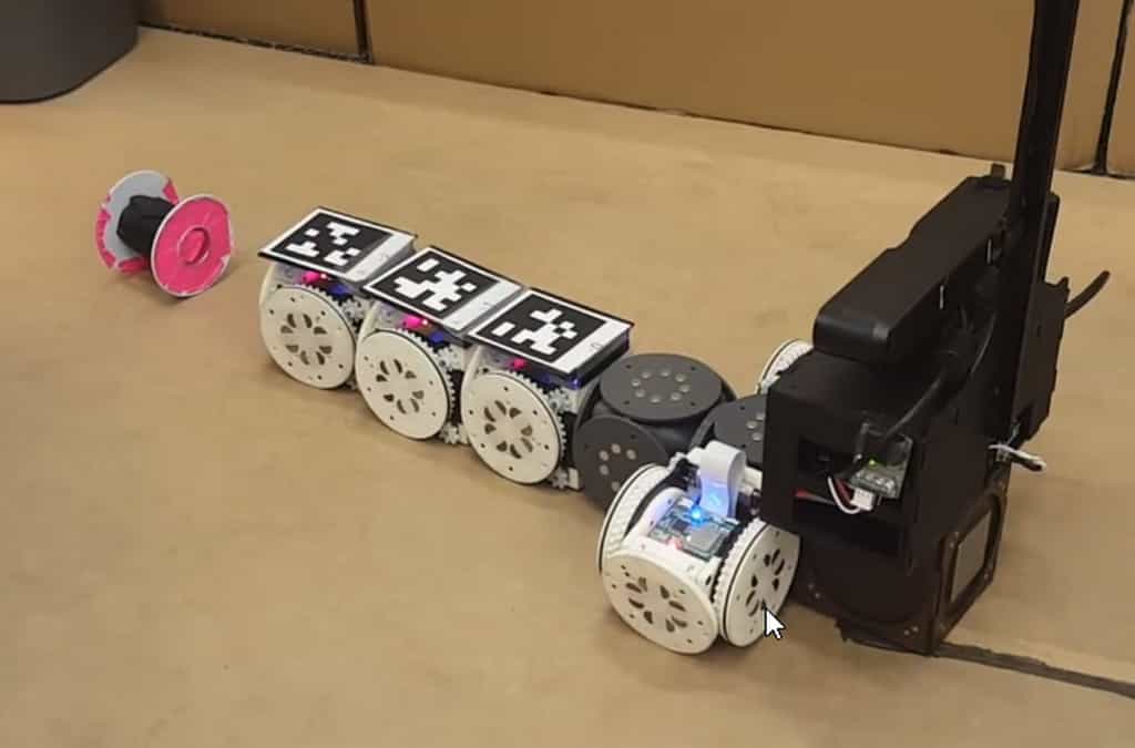 Le robot modulaire de l’université Cornell. © Tarik Tosun, Cornell University


