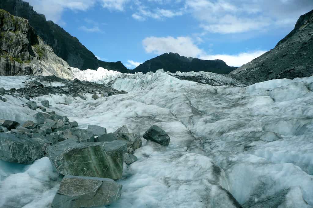 Glaciers néo-zélandais : Tasman, Fox et Fiordland
