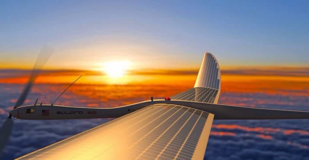 Google a acheté les drones solaires Titan Aerospace en 2014. La société comptait les utiliser pour améliorer l’accès à Internet dans les zones reculées. © Titan Aerospace