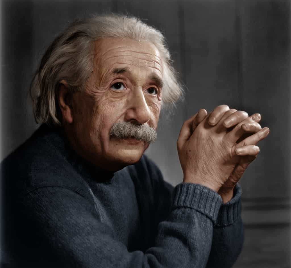 Albert Einstein est à l’origine de la découverte théorique des phonons. © InformiguelCarreño, Wikimedia Commons, CC by-sa 4.0