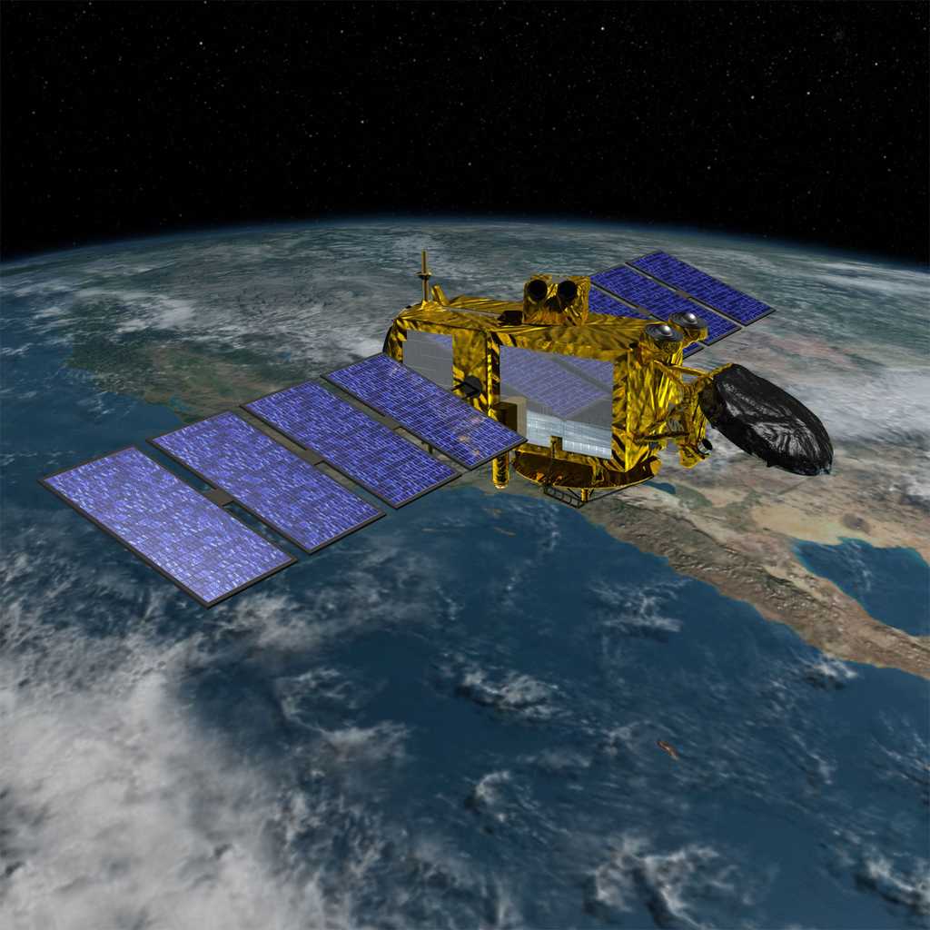 Le satellite océanographique Jason 3 sera le premier satellite du Cnes à être lancé en 2016. Son lancement par un Falcon 9 de SpaceX est prévu le 17 janvier. © Cnes