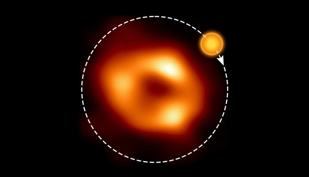 La toute première image du trou noir central de notre Galaxie, Sagittarius A*, a été obtenue cinq ans après les observations faites par l'EHT. © EHT Collaboration