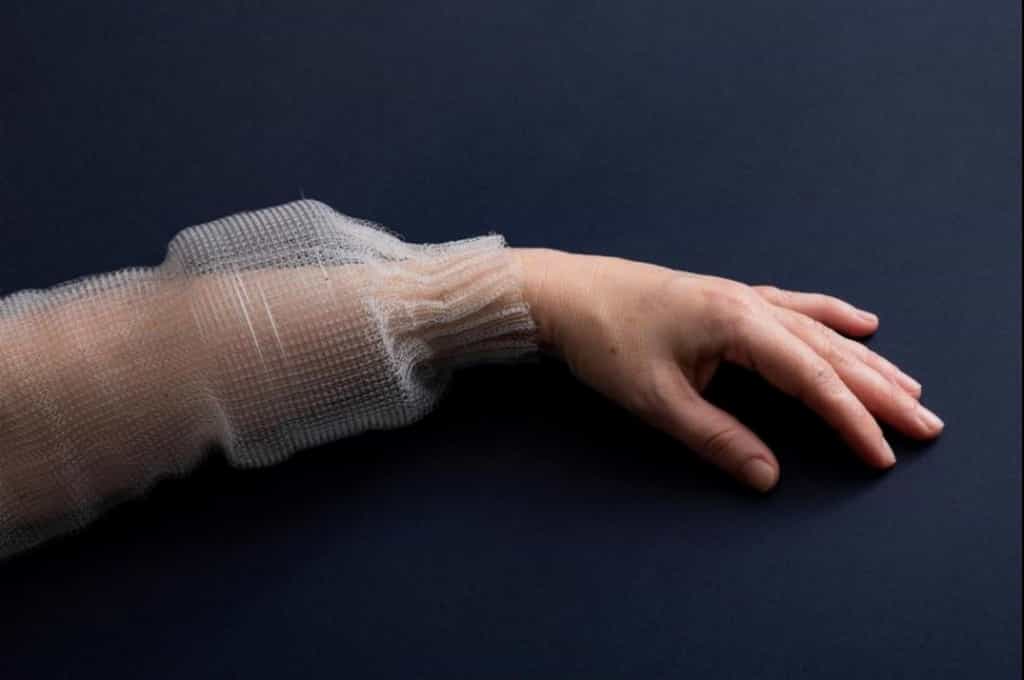 Cette fibre textile peut être utilisée pour créer des vêtements intelligents. © Anna Gitelson-Kahn, Roni Cnaani
