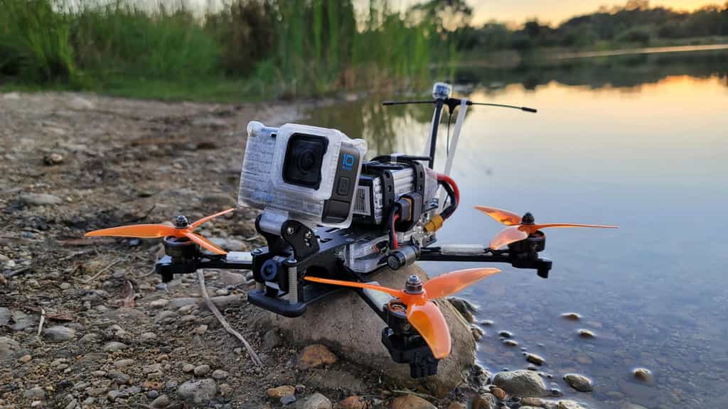 Ce drone repose sur un châssis étanche de la marque Deep6. © Deep Design