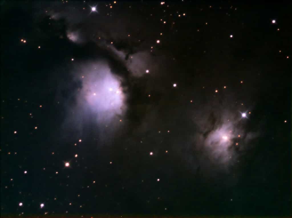 Image de «Chamois» (son pseudo sur le forum) réalisée avec une caméra CCD et un télescope de 200 mm de diamètre.