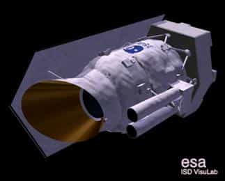 Le satellite ISO. © Esa