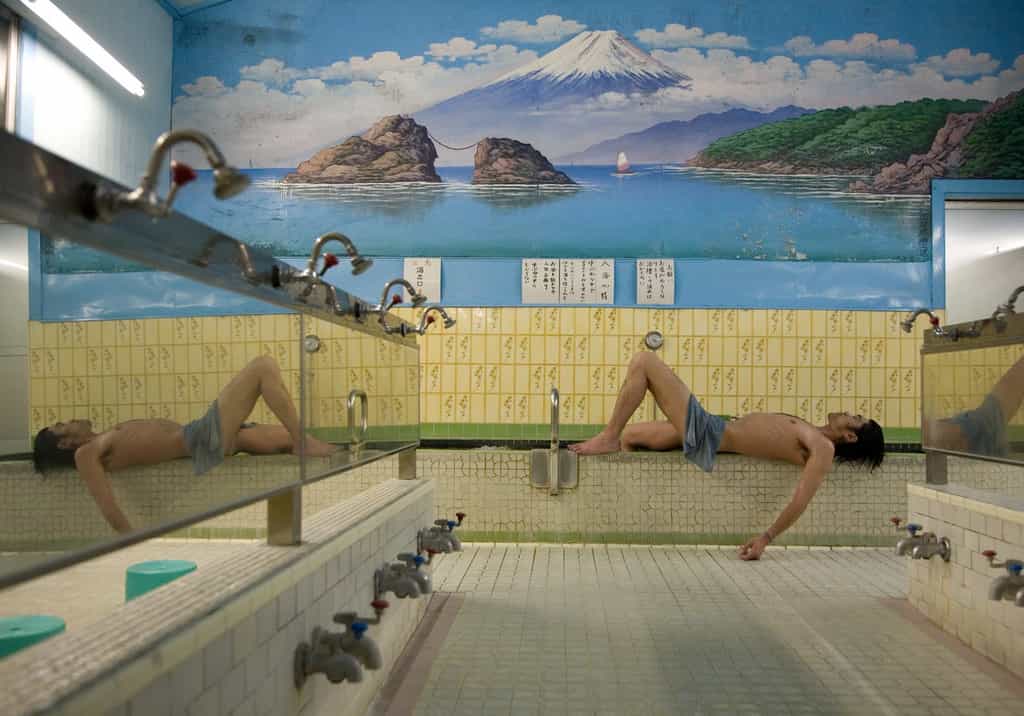 Le sento est un bain public traditionnel au Japon. © DR