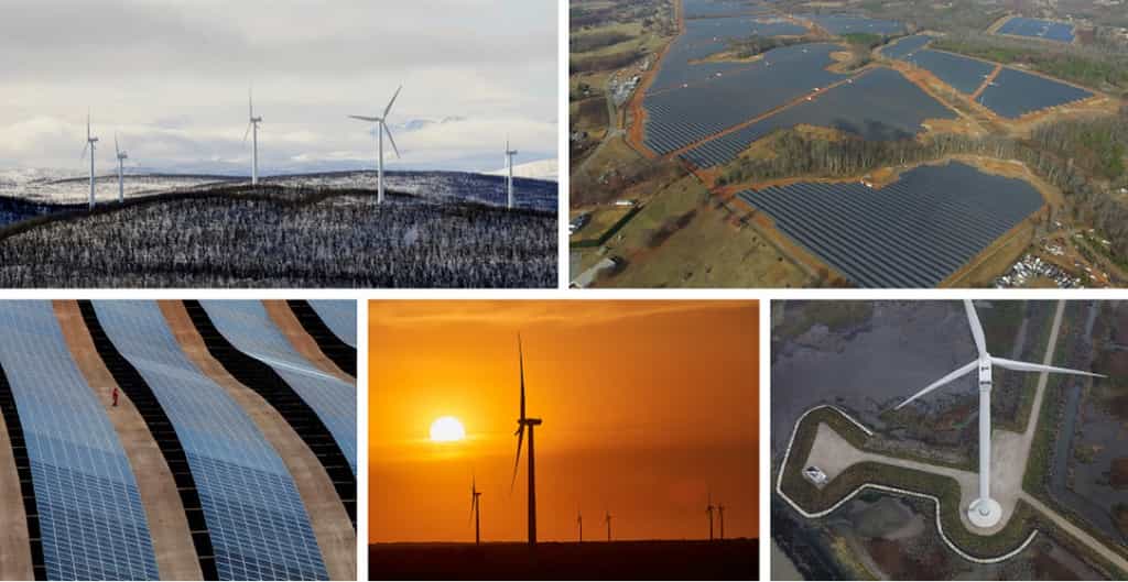 Google s’approvisionne en énergies renouvelables notamment en Suède, aux Pays-Bas, en Caroline du Nord(États-Unis), en Oklahoma (États-Unis) et au Chili. © Google