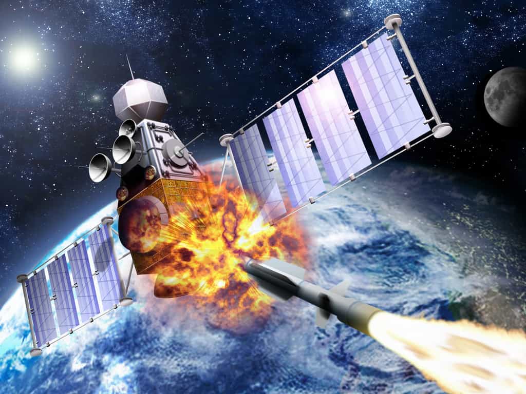 Détruire un satellite en orbite est devenu quelque chose de maîtrisé (par les États-Unis, la Russie, la Chine et l'Inde), mais le remplacer en quelques jours reste très compliqué. © edobric, Adobe Stock