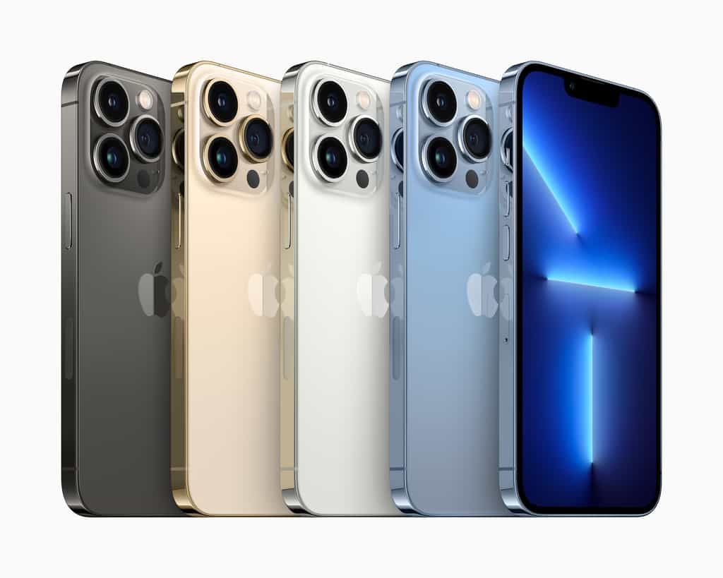 Les nouveaux iPhone 13 Pro et Pro Max pourront enregistrer et monter la vidéo avec le codec ProRes. © Apple