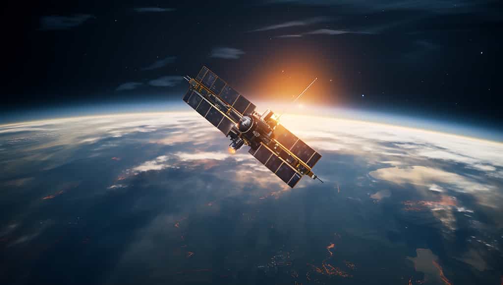 La Station spatiale internationale (ISS) est désormais capable d’identifier les sources de gaz à effet de serre sur Terre. © Andsx, Adobe Stock