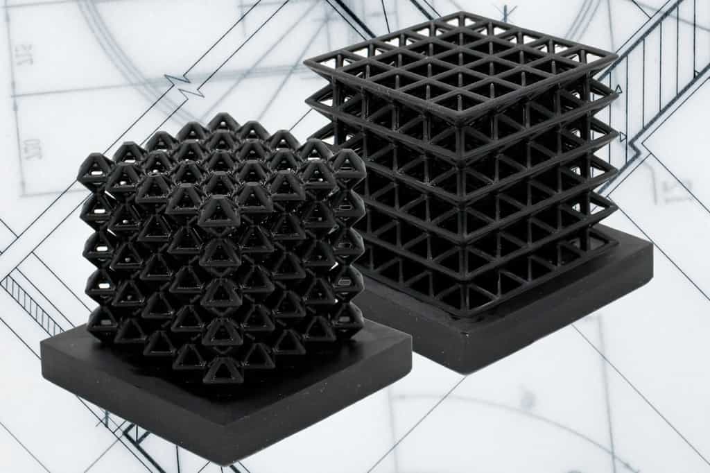 Ces matériaux imprimés en 3D peuvent détecter leurs propres mouvements. © MIT, CSAIL