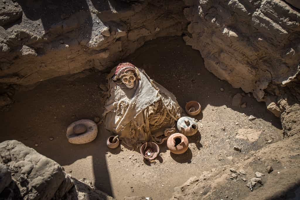 Des archéologues péruviens ont mis au jour la momie préservée d'un garçon datant de l'époque pré-inca (photo d'illustration). © javarman, Adobe Stock
