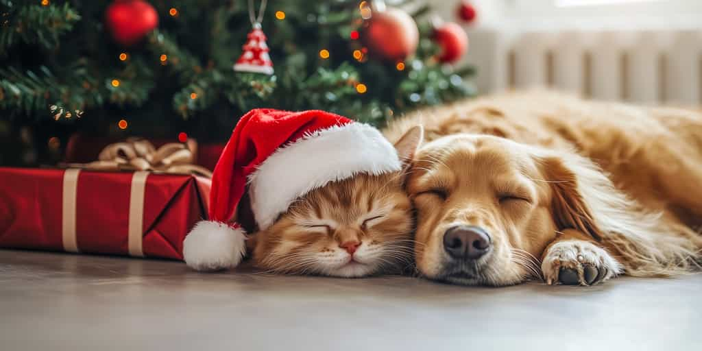 Découvrez pourquoi Noël peut être toxique pour vos animaux de compagnie ! © agrus_aiart, Adobe Stock