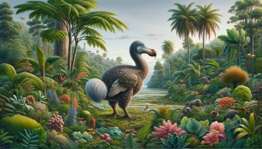 Le dodo reste un animal très mystérieux du fait du peu de témoignages scientifiques qui existent sur cette espèce disparue il y a plus de 350 ans. © FantasyLand86, Adobe Stock