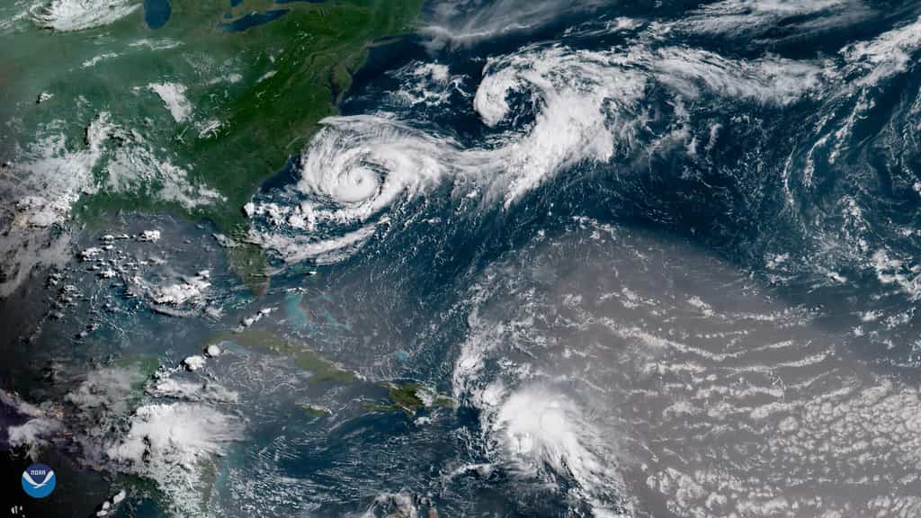 Jamais un ouragan ne s’était développé aussi rapidement et aussi tôt dans une saison que l’ouragan Béryl qui menace les Antilles. © NOAA