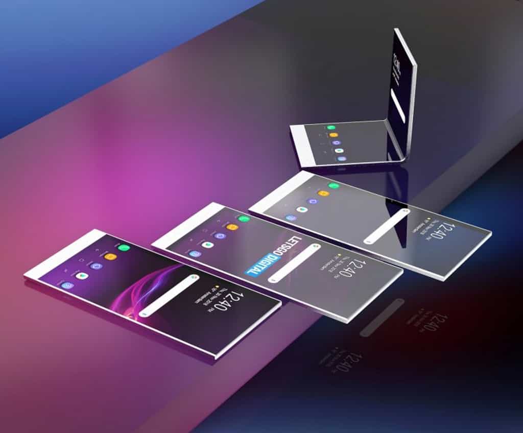 Sony vient d'obtenir la publication d'un brevet décrivant un smartphone, qui pourrait être transparent grâce à la superposition de deux écrans. © Nl.letsgodigital.org