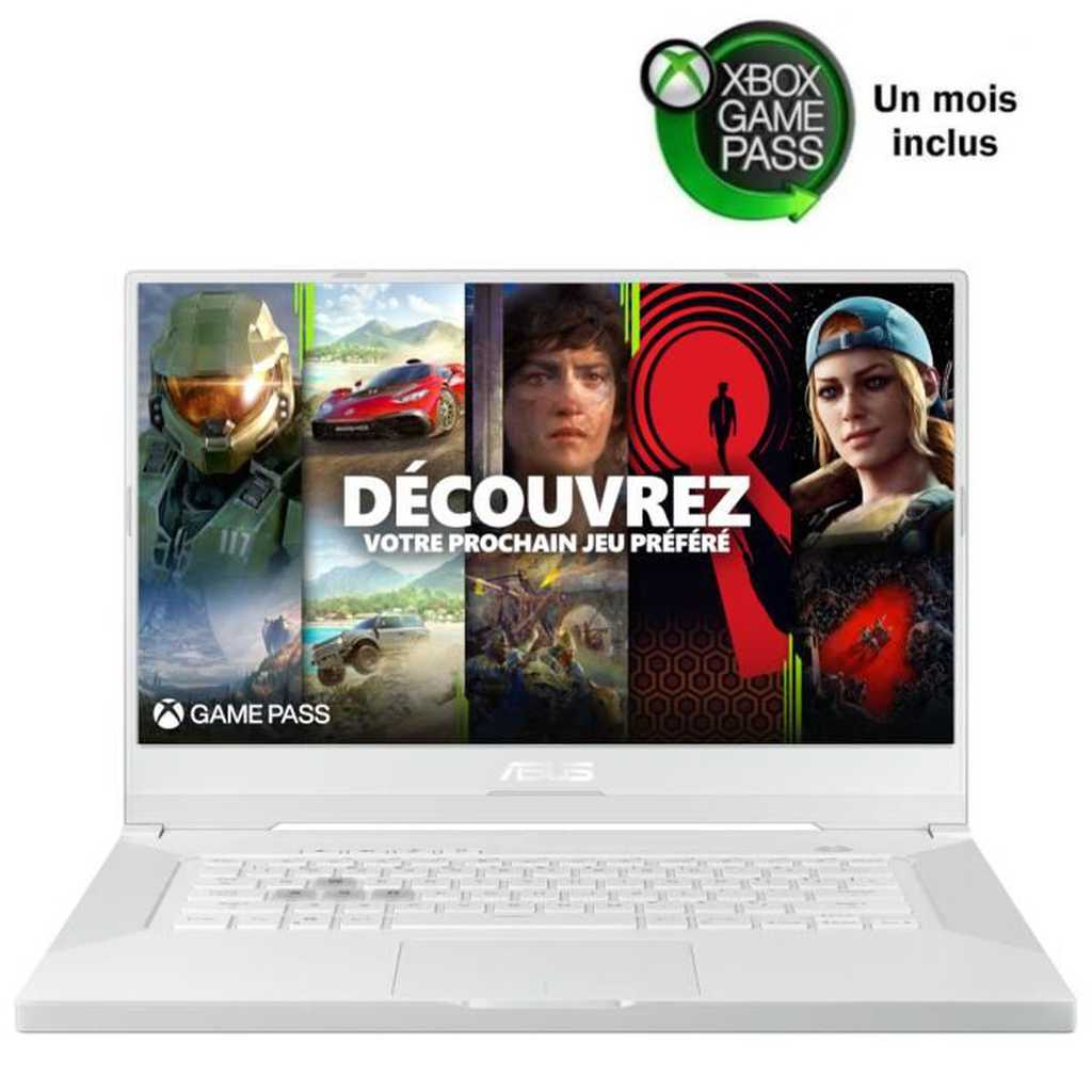 Soldes d'hiver : le PC portable gamer ASUS DASH-TUF516PM-HN072T © Cdiscount