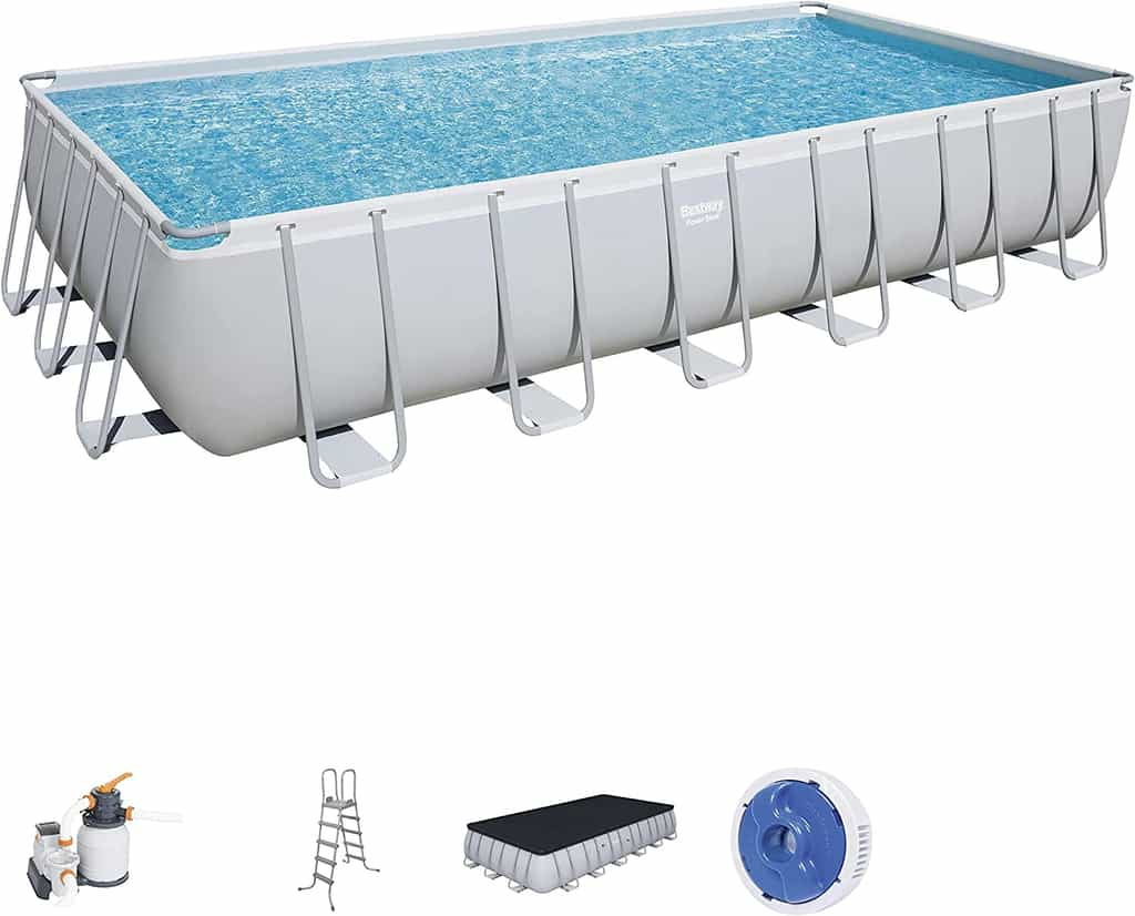 French Days Amazon : la piscine hors sol Bestway 56475 Power Steel © Amazon