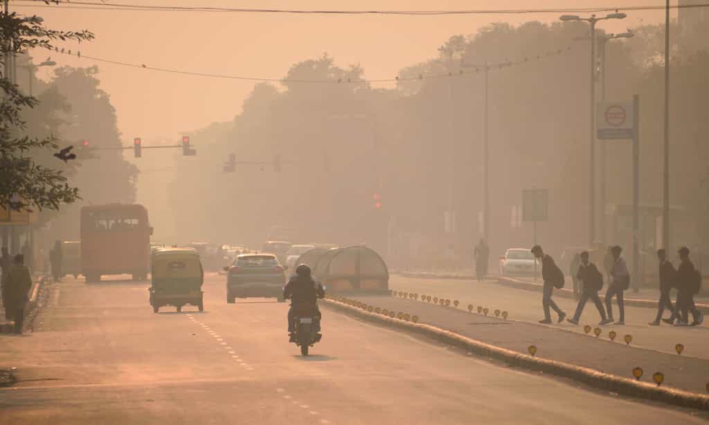 La pollution de l'air est responsable de nombreuses morts chez les nourrissons. Photo : une rue de Delhi, en Inde. © saurav005, Adobe Stock