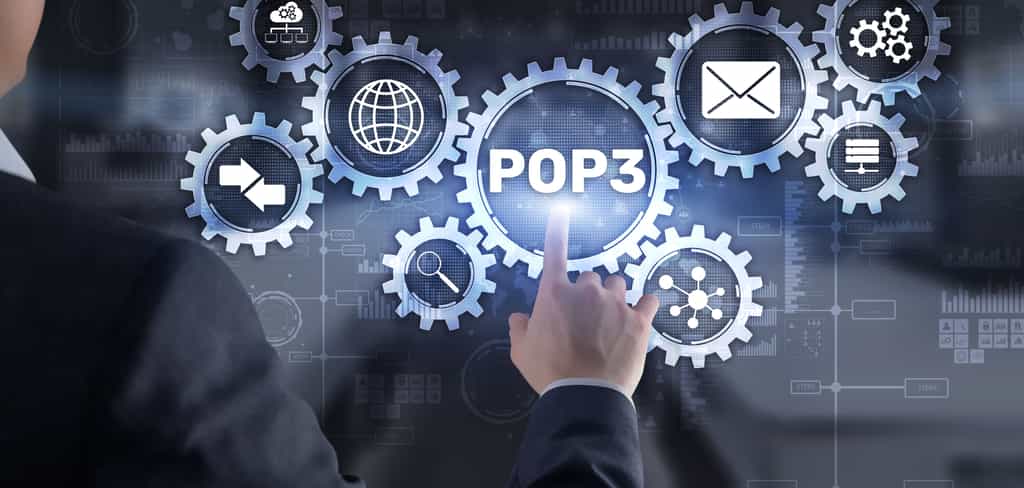 POP3 est la troisième version du protocole POP apparu dès 1984 afin de gérer la réception de messages sur Internet. © Funtap , AdobeStock