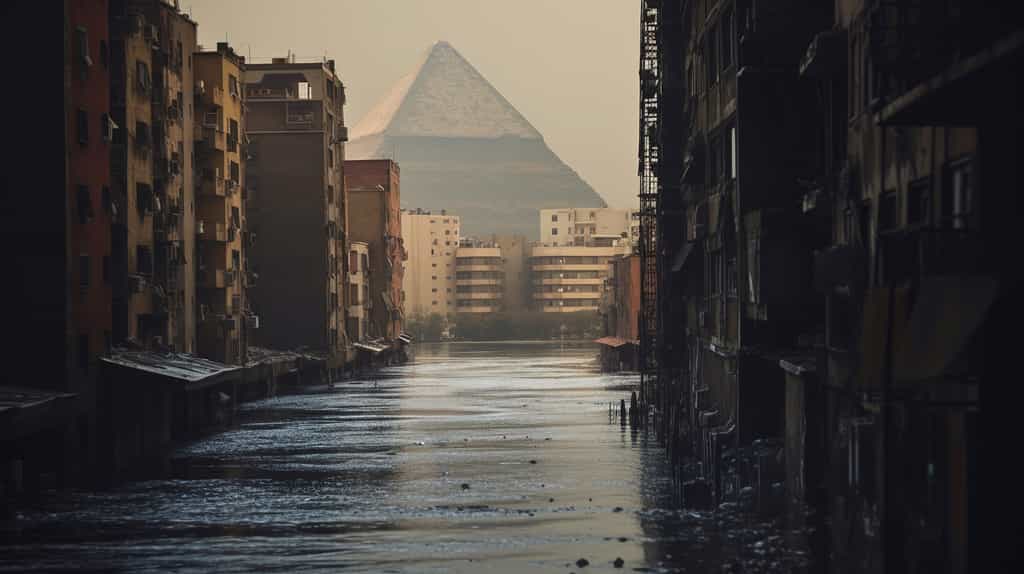 Le Caire aura les pieds dans l'eau à l'horizon 2050. © Maxim Kukurund, Adobe Stock
