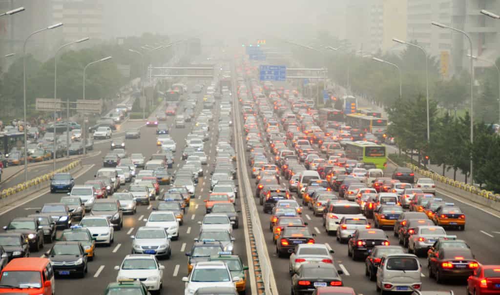 Quelle est la part du transport dans les émissions de CO2 ? © Safia Osman, Flickr
