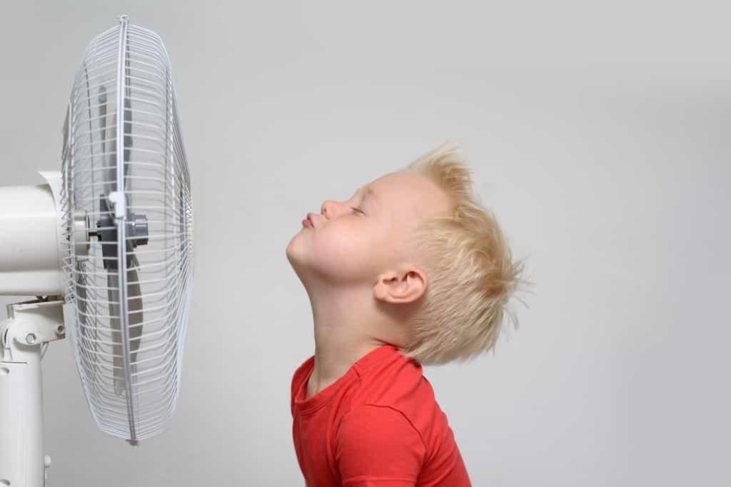 Même un simple ventilateur peut s’avérer très efficace pour se rafraichir l’été. © somemeans, Fotolia