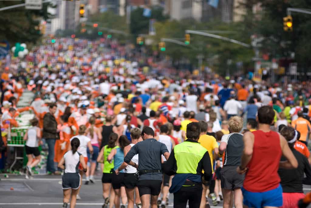 En moyenne, 50.000 participants au marathon de New York. © Touch, Fotolia
