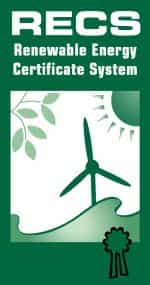 Les certificats d’électricité d’origine renouvelable sont un moyen de tracer l’origine de l’électricité et de valoriser les énergies renouvelables. © RECS