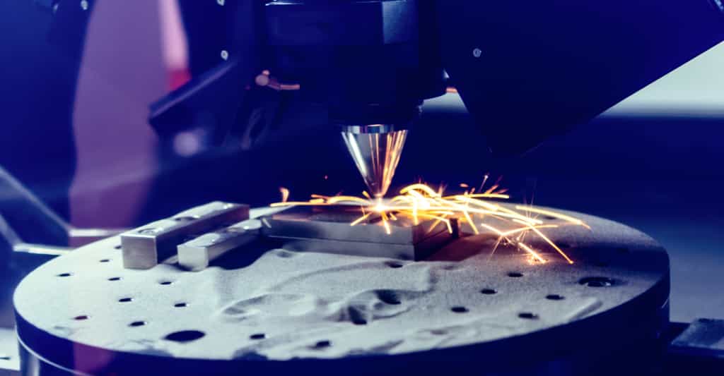 L’intégration de gaz de qualité dans le procédé de fabrication additive métallique est indispensable si l’on veut obtenir un résultat de qualité. © nordroden, Fotolia 
