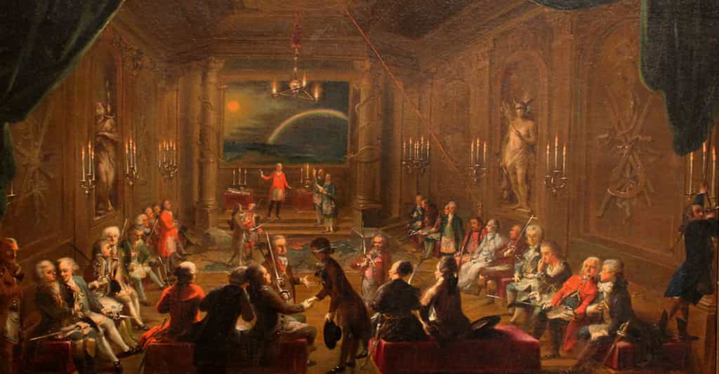 La Flûte enchantée de Mozart, initiation à la franc-maçonnerie. © Musée de Vienne, Wikimedia commons, DP