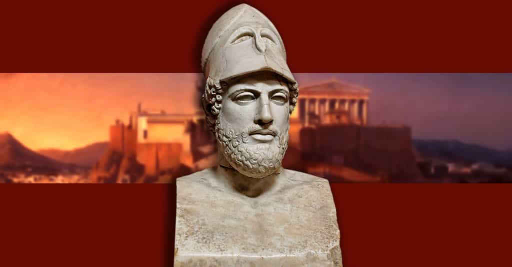 Périclés, vue sur l'Acropole d'Athènes. © Jastrow, Neue Pinakothek, Wikimedia commons, DP