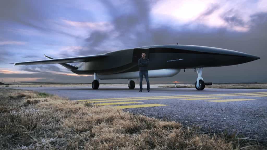 Le Ravn X ressemble à un avion de chasse moderne et il en a les dimensions. © Aevum