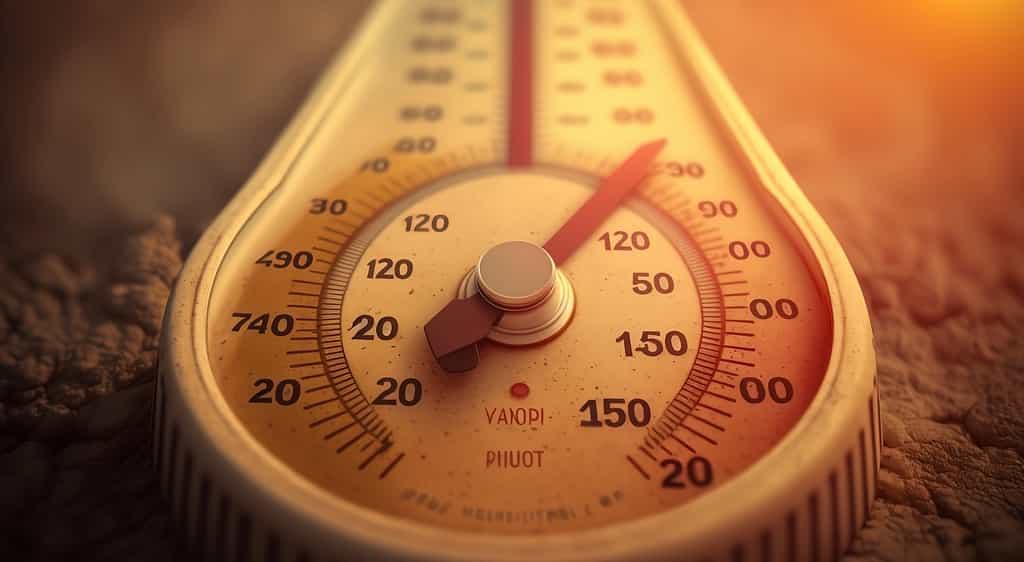 100 stations météo ont enregistré leur température la plus élevée ce mercredi, et 80 jeudi. Image générée par une IA. © Dani, Adobe Stock