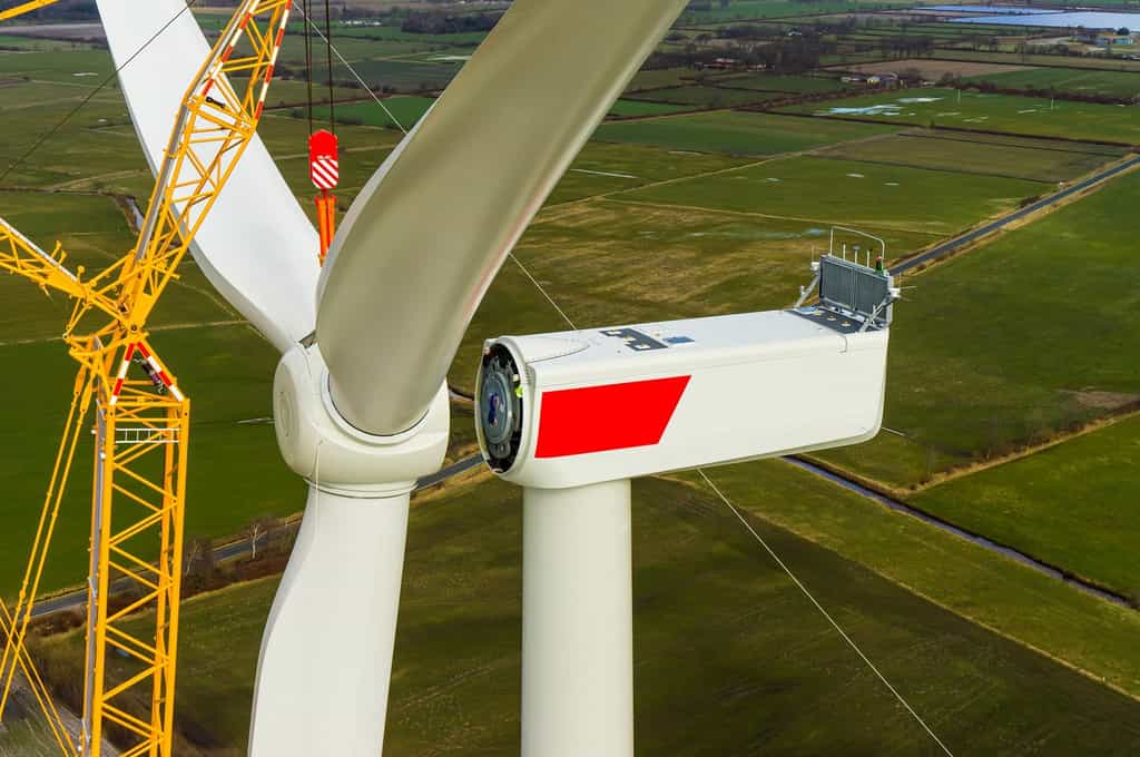 Une filière de recyclage pertinente pour les pales d’éoliennes pourrait-elle satisfaire leurs détracteurs&nbsp;? © TimSiegert-batcam / Getty Images