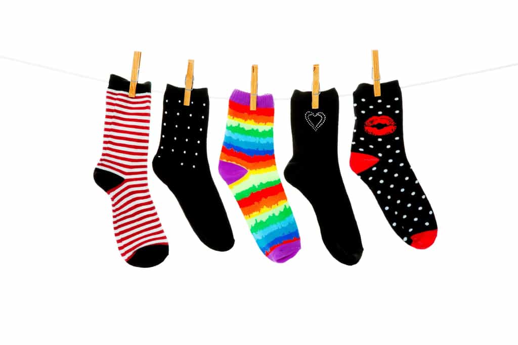 Au fil du temps, les chaussettes dépareillées s’accumulent… Mais où sont passées toutes les autres ? © Brenda Carson, Shutterstock