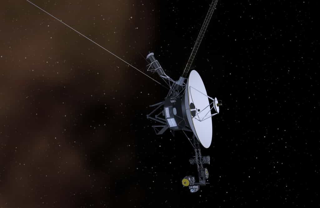La sonde Voyager 1 dans l'espace lointain renvoie de nouveau des données scientifiques ! © Claudio Caridi, Adobe Stock