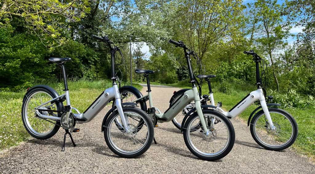 Le Pliant porte bien son nom, même s’il pèse un poids similaire à celui d’un vélo classique. © StarWay