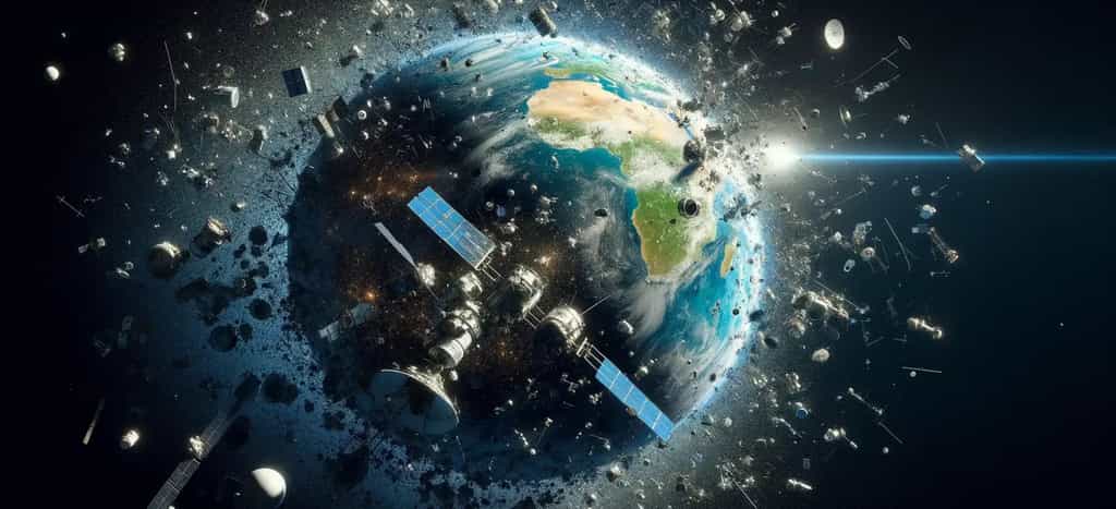 Le satellite perdu depuis 25 ans vient d’être retrouvé. © C.A et Dall-E pour Futura