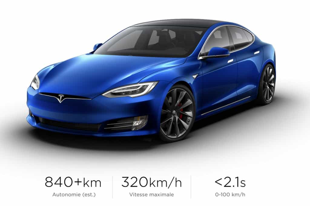 La Tesla Model S Plaid coûte 40.000 euros de plus que la version Performance. © Tesla
