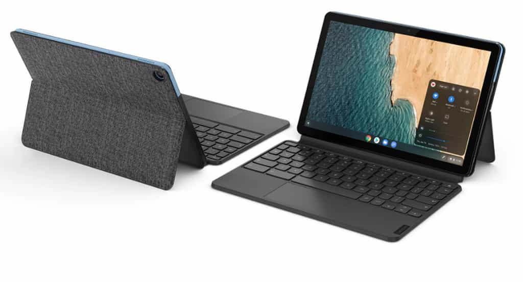 La Lenovo Chromebook IdeaPad Duet nous a agréablement surpris par sa polyvalence. © Lenovo
