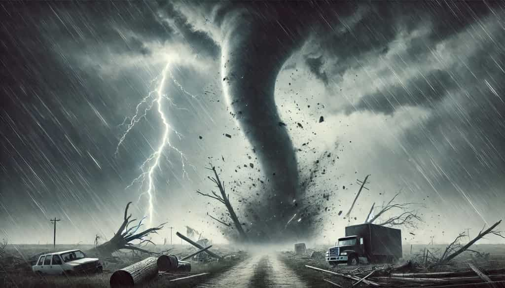 Les ouragans sont souvent précédés de tornades, et la Floride en a connues plusieurs dizaines avant l'arrivée de Milton mercredi. © FantasyLand86, Adobe Stock