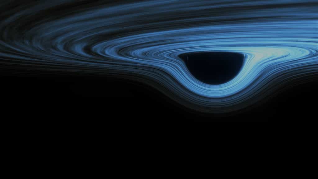 Le trou noir supermassif a été étudié grâce aux données de l'observatoire de rayons X Chandra de la Nasa. © Tyler Hulett, Adobe Stock