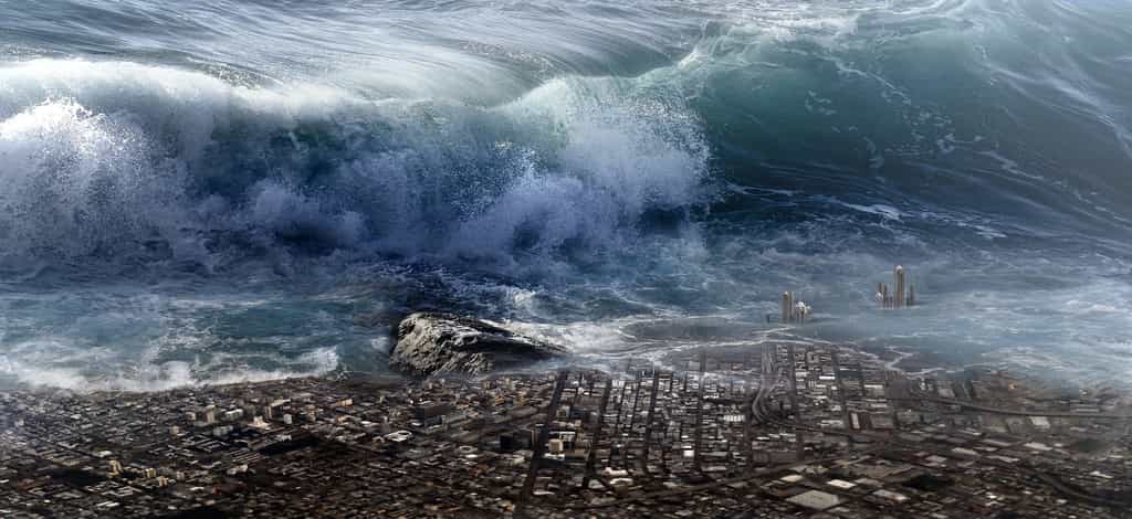 Selon le Kremlin, la torpille nucléaire Poséidon pourrait dévaster les régions côtières en créant des tsunamis. © Stefan Keller, Pixabay
