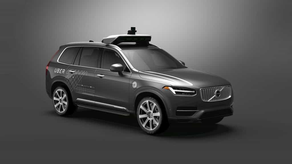 Uber collabore depuis 2016 avec Volvo sur la voiture autonome et utilisait déjà le SUV XC90. © Volvo