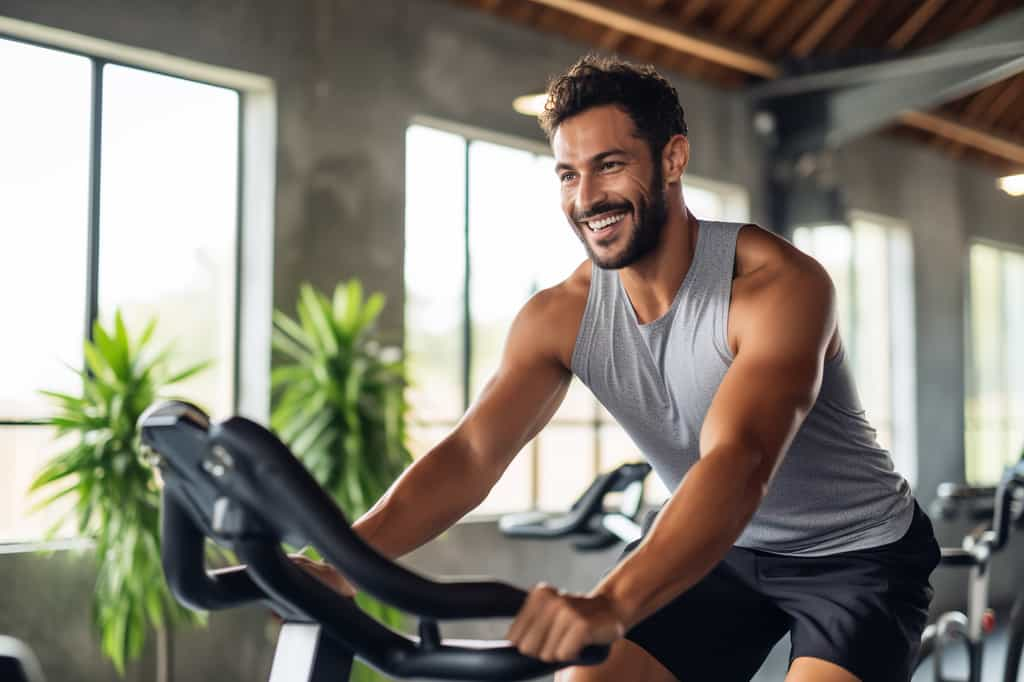 Le vélo d'entraînement est parfait pour une remise en forme ou pour perdre du poids © wolfhound911, Adobe Stock