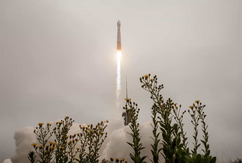Lancement de Landsat-9 à bord de la fusée Atlas V, le 27 septembre 2021. © Nasa, Bill Ingalls